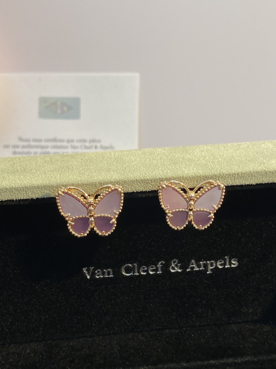 Van Cleef & Arpels Butterfly Earrings